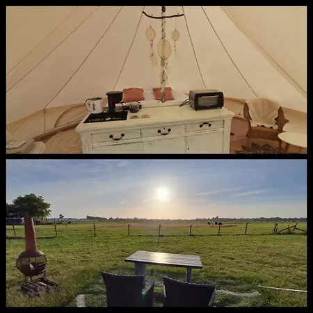럭셔리텐트 Glamping Tent Met Prive Sanitair Hensbroek