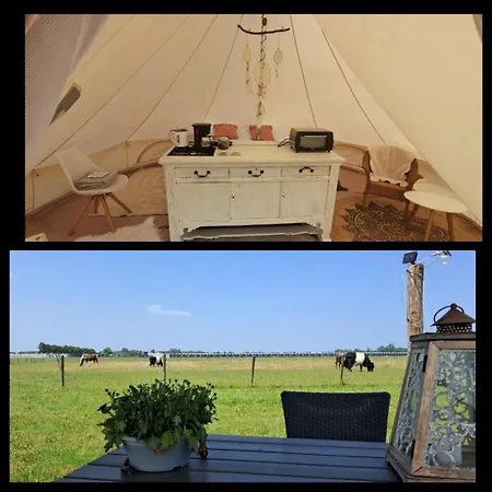 럭셔리텐트 Glamping Tent Met Prive Sanitair Hensbroek