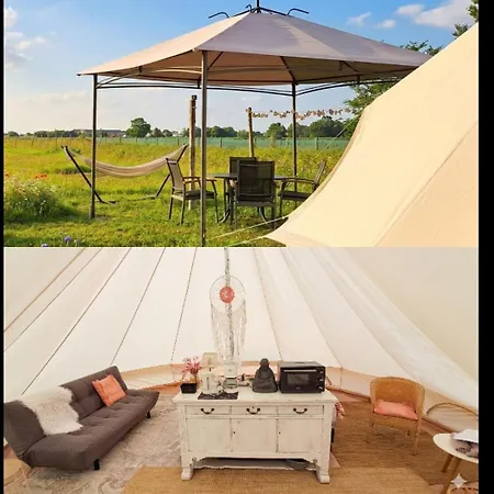 Bell-tent Luna Met Uitzicht خيمة فخمة